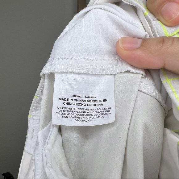 Nike Golf Tour Performance  Dri-fit Plaid Shorts sz 38 - Picture 6 of 7